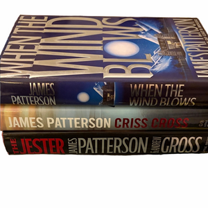 James Patterson Book Set of Three Hardcovers no markings
